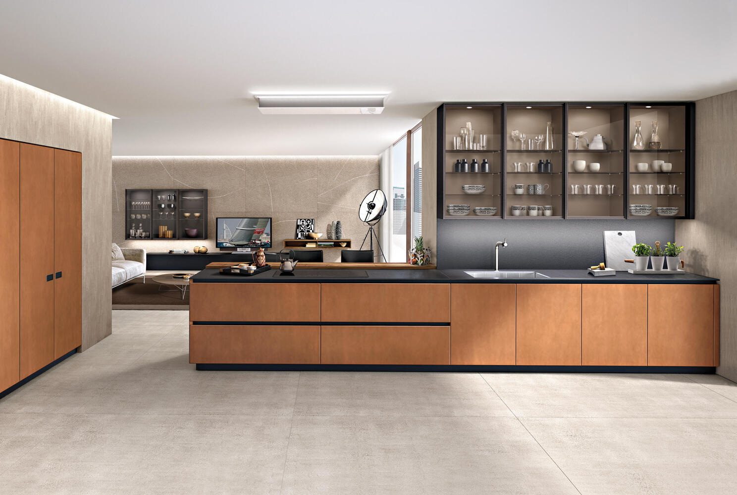 Open Kitchens Elements that Enhance Interaction and Flexibility - 7847
